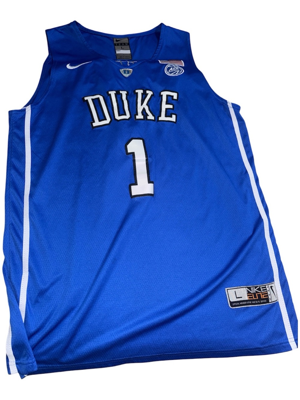Nike Duke University Jersey #1 Zion Williamson